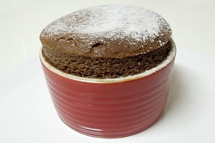 Soufflé au chocolat facile