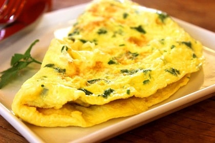 Omelette aux fines herbes