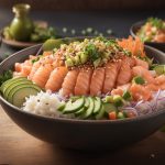 Poke bowl au saumon frais