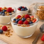 Yaourt Grec aux Baies et Granola Maison